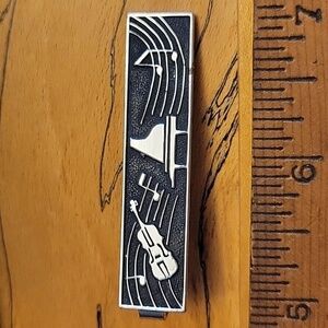Vintage Music Tie Clip Bar